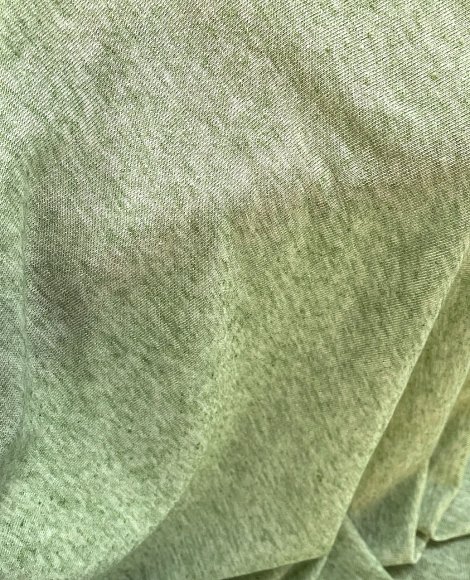 Трикотаж тонкий меланж яр.зеленый Трикотаж тонкий меланж яр.зеленый